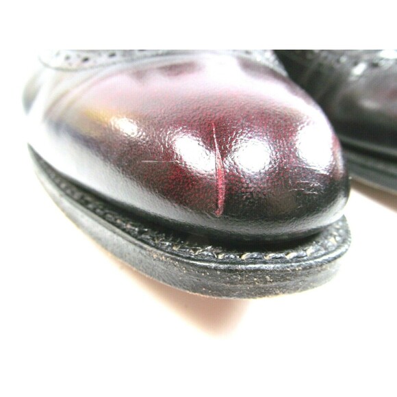 Johnston & Murphy Aristocraft  Burgundy Kilted Tassel Loafers Mens Size US 10 D - Picture 6 of 12